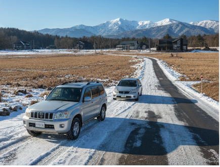 車は4WDが生命線