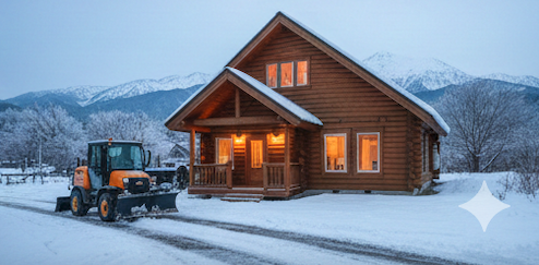 厳しい冬の気候と雪対策の必要性