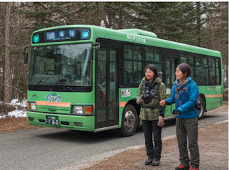 初心者はバスとロープウェイを活用