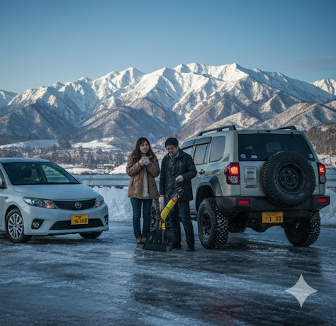 八ヶ岳でノーマルタイヤは危険！回避策と準備