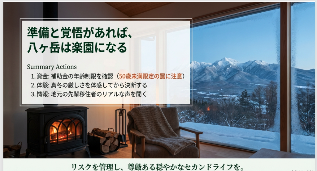 リスクを管理して穏やかなセカンドライフを