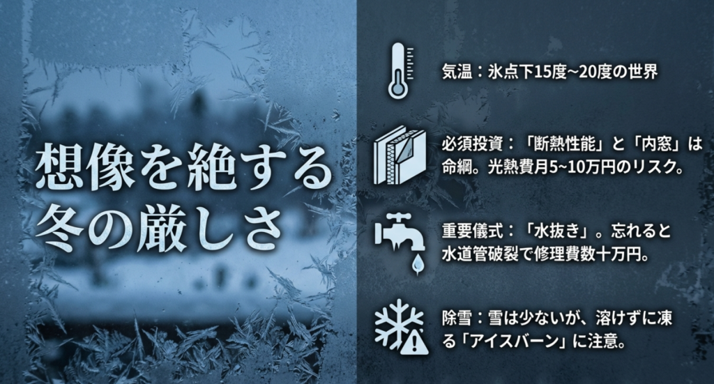 八ヶ岳の冬の厳しさと必須の断熱対策