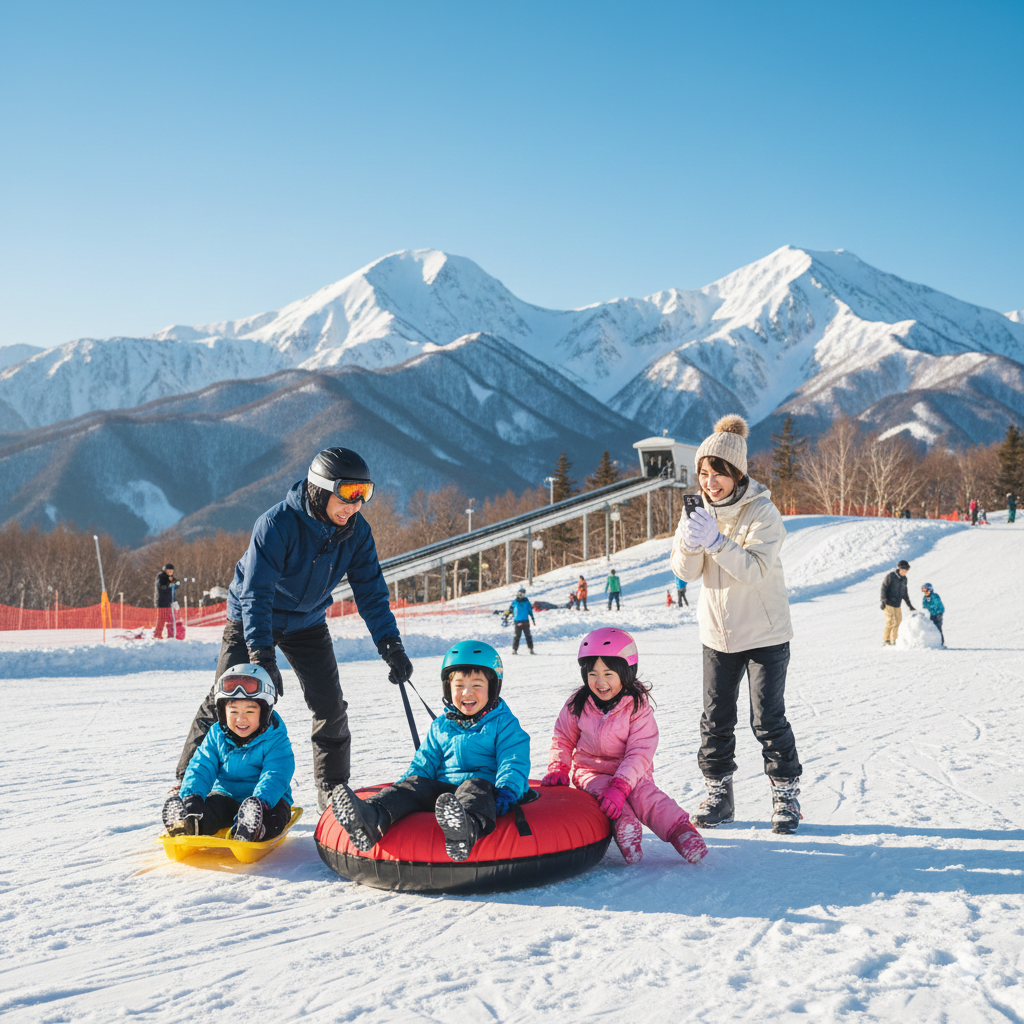 冬の八ヶ岳で雪遊びデビューにおすすめの場所