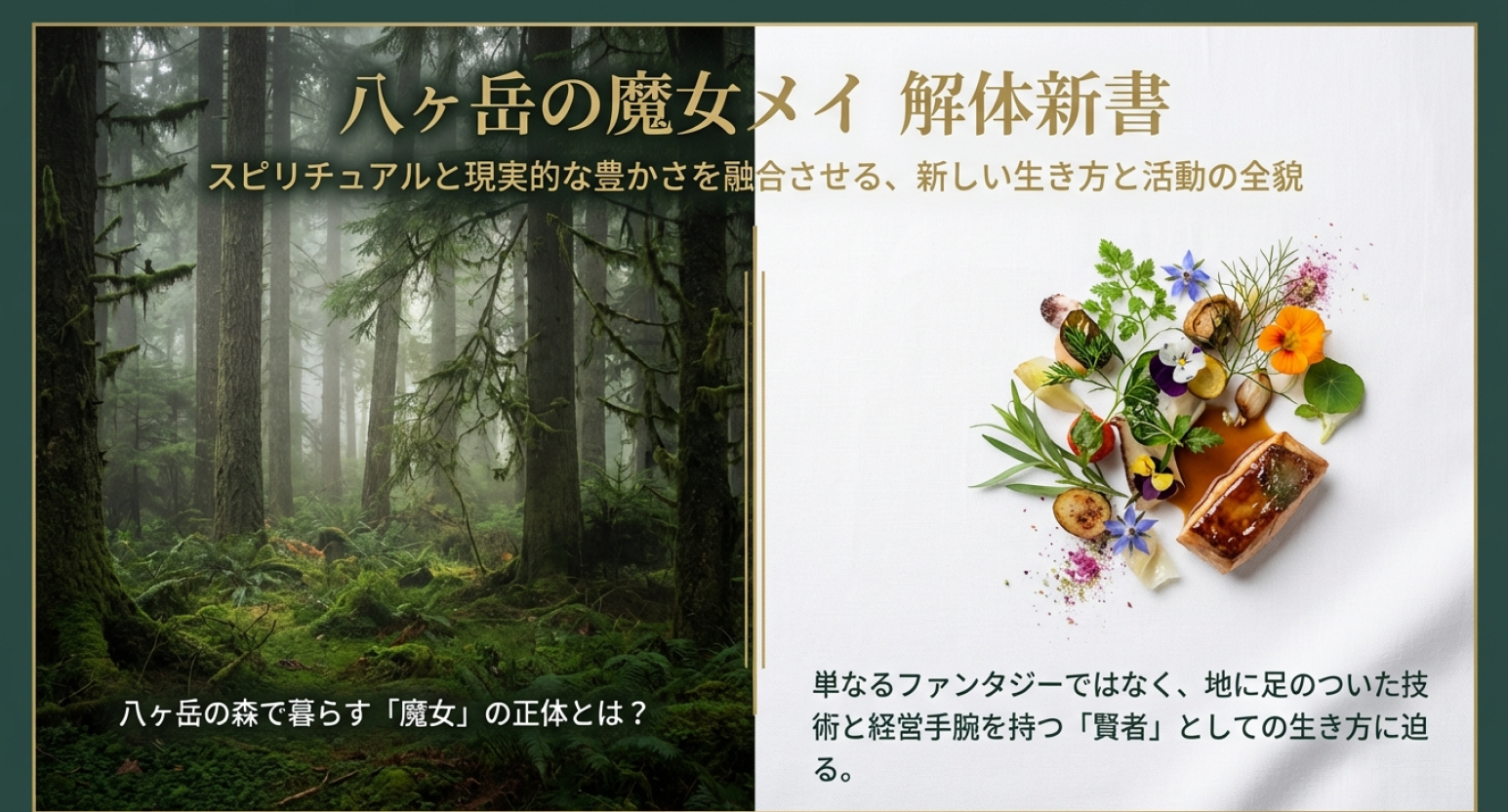 八ヶ岳の魔女メイ解体新書：スピリチュアルと現実的な豊かさを融合させる新しい生き方の全貌