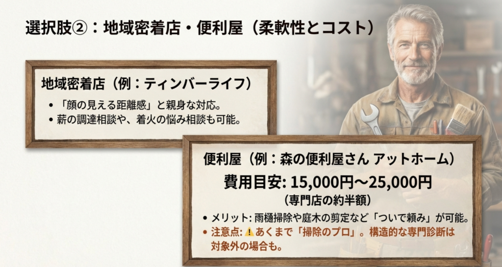 地域密着のティンバーライフ