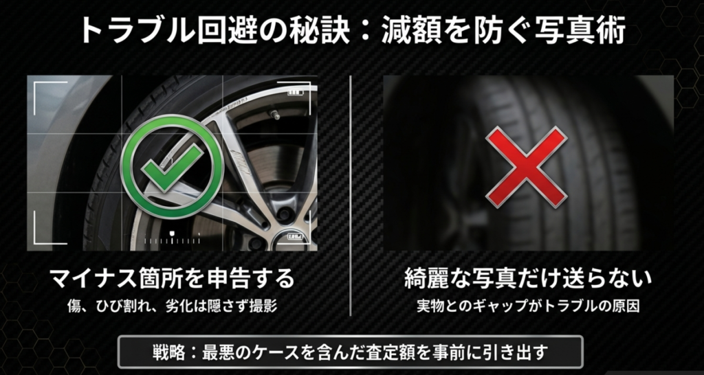 減額を防ぐための戦略的な写真撮影術