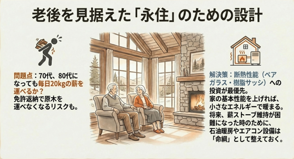 老後を見据えた永住設計と断熱への投資