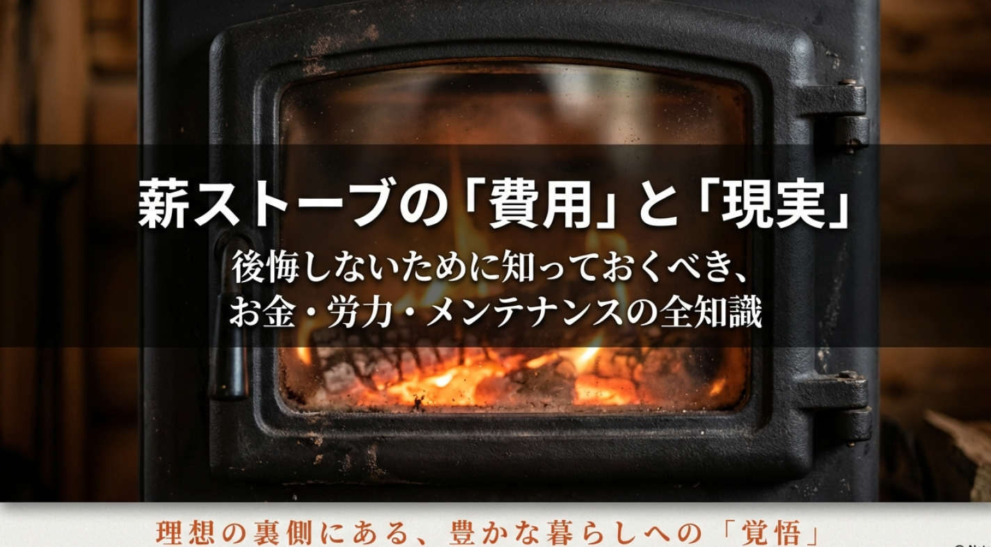 薪ストーブの費用と現実・後悔しないためのお金と労力の全知識