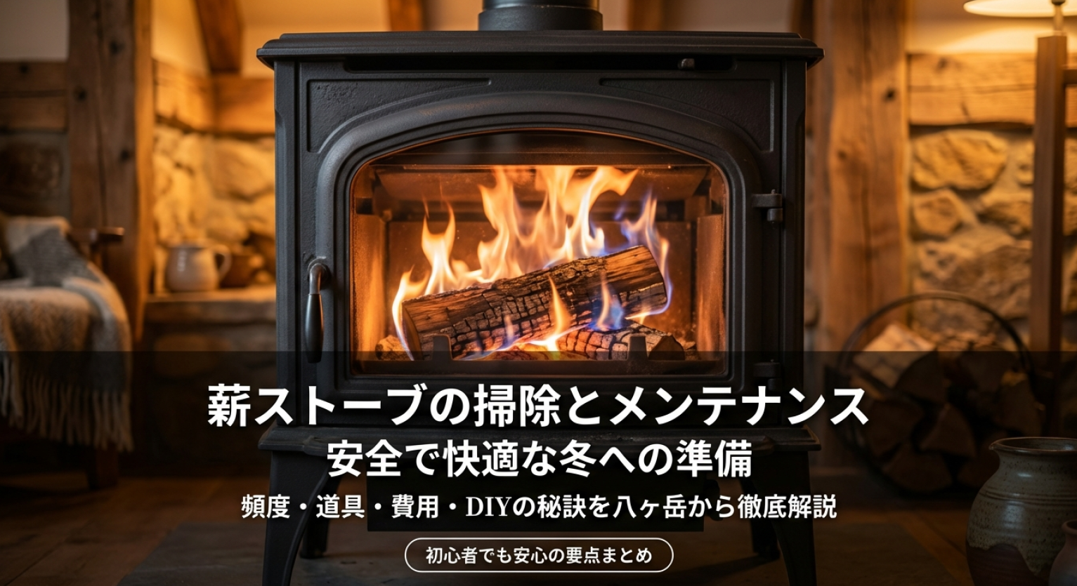 薪ストーブ掃除とメンテナンス・完全ガイド