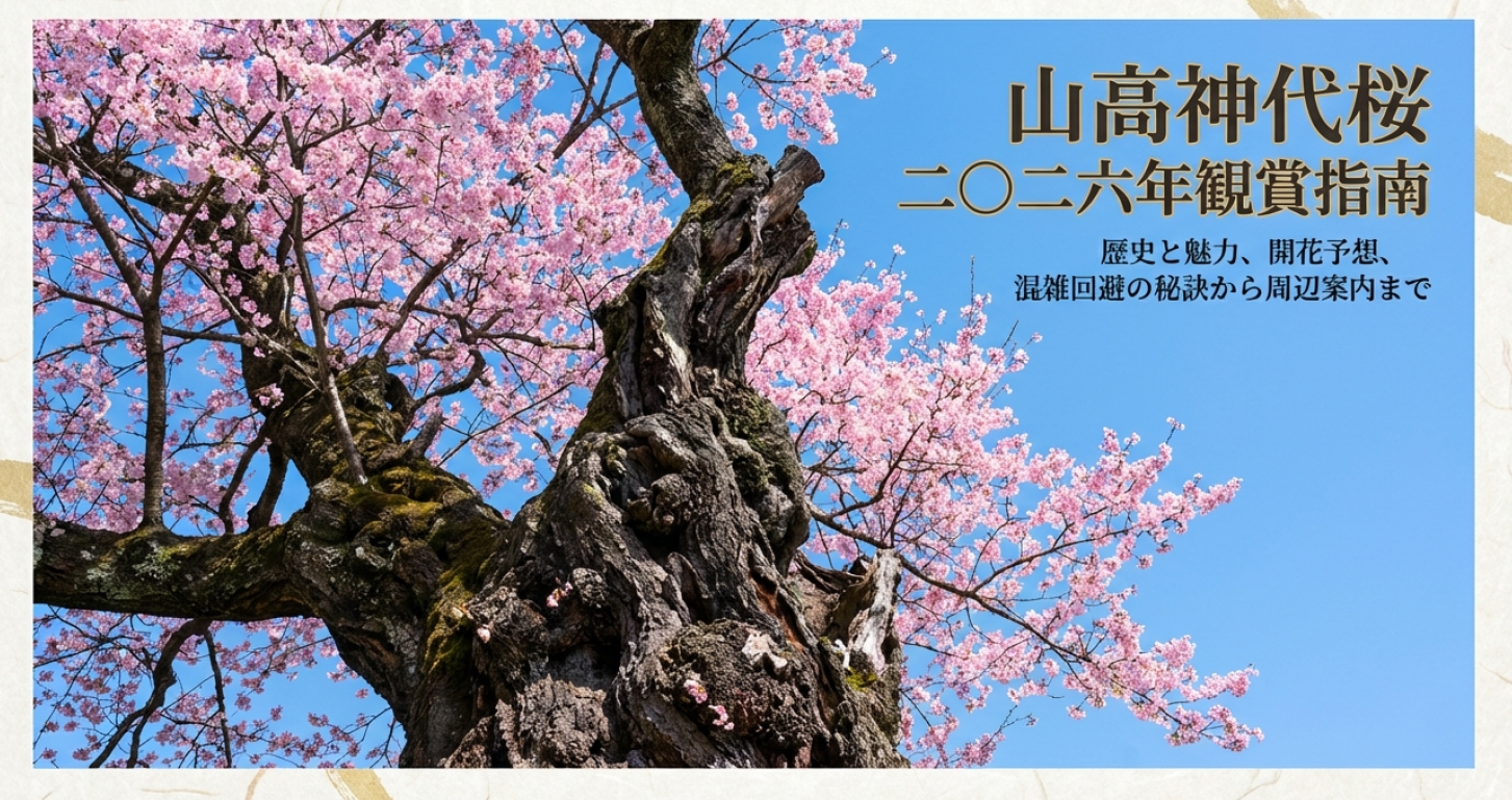 山高神代桜2026年観賞指南